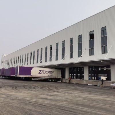 Almacén de estructuras prefabricadas de acero de alto nivel con CE/ISO9001