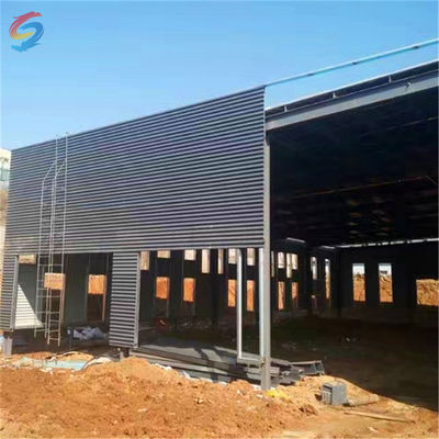 Construcción de estructura de acero comercial de sección H laminada en caliente/soldada para taller