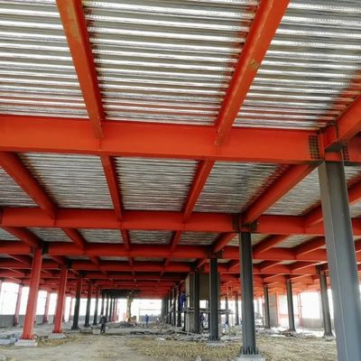 Taller de estructuras prefabricadas de acero rápidamente ensambladas para uso industrial