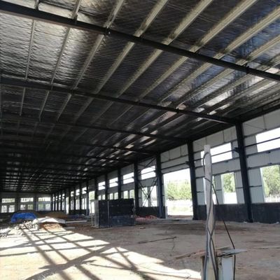 Edificio de fábrica de diseño moderno Taller de estructuras prefabricadas de acero