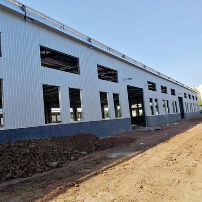 Almacén de estructura de acero flexible para soluciones de almacenamiento personalizadas