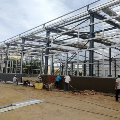 Almacén de estructura de acero flexible para soluciones de almacenamiento personalizadas