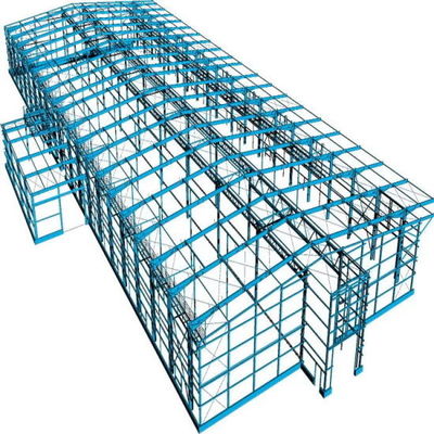 Estructura de estructura de acero ligero Taller de almacén para personalizado