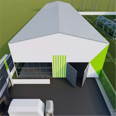 Estructura de estructura de acero ligero Taller de almacén para personalizado