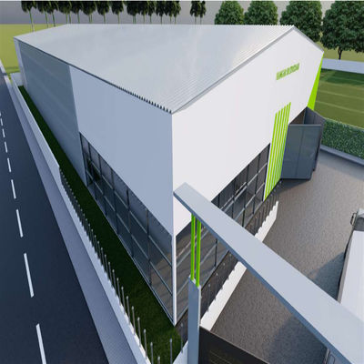 Estructura de estructura de acero ligero Taller de almacén para personalizado