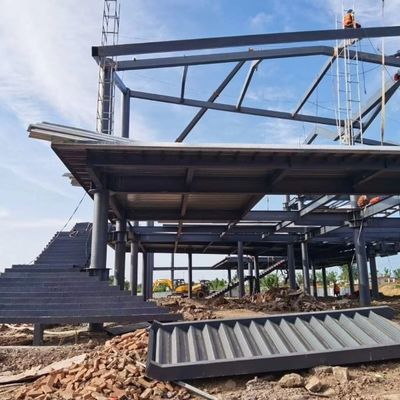 Construcción prefabricada de estructuras metálicas