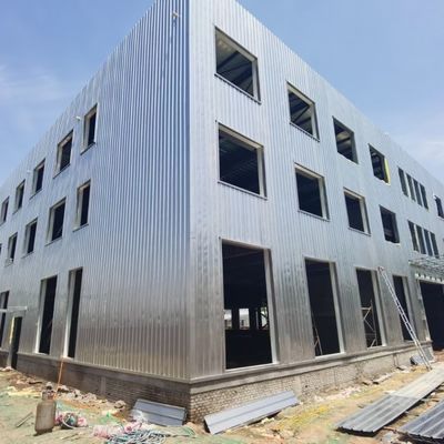 Dimensión modificada para requisitos particulares taller del edificio de la estructura de acero de la sección de H
