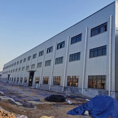 Fábrica de estructuras de acero de alta precisión con corto período de construcción