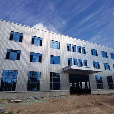 Fábrica de estructuras de acero de alta precisión con corto período de construcción