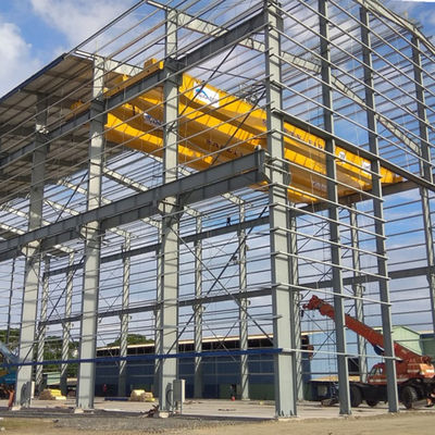 Construcción de estructuras industriales de acero Taller de construcción de fábrica ISO9001