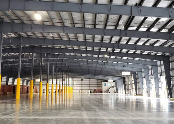 Construcción prefabricada de estructuras de acero Taller de garajes Hangar industrial