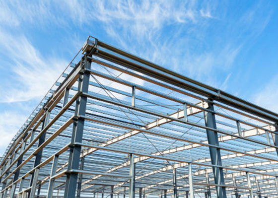 Construcción prefabricada de estructuras de acero Taller de garajes Hangar industrial