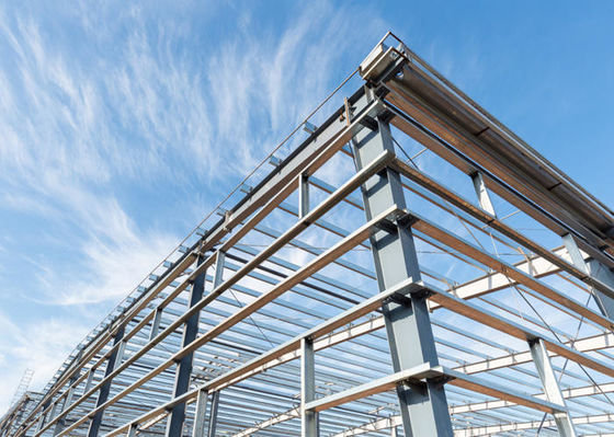 Construcción prefabricada de estructuras de acero Taller de garajes Hangar industrial