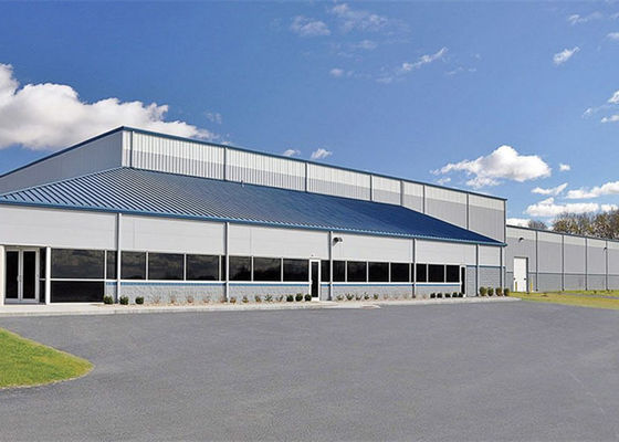 Construcción prefabricada de estructuras de acero Taller de garajes Hangar industrial