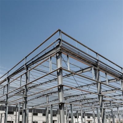 Superficie pintada Q355/Q235 Taller de estructuras de acero para los requisitos del cliente