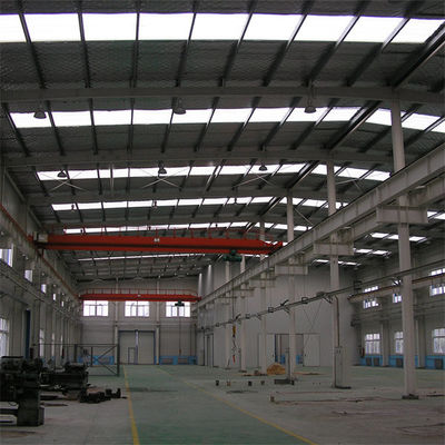 Q355/ Q235 Taller de estructuras de acero con aislamiento opcional y tubo inferior de UPVC