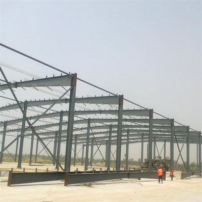 Z Sección Taller de estructura de acero de purlin con tratamiento de superficie galvanizado