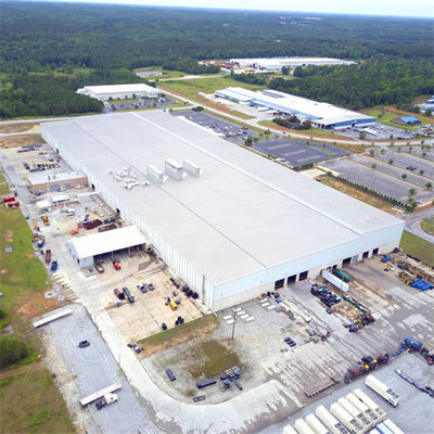 Z Sección Taller de estructura de acero de purlin con tratamiento de superficie galvanizado