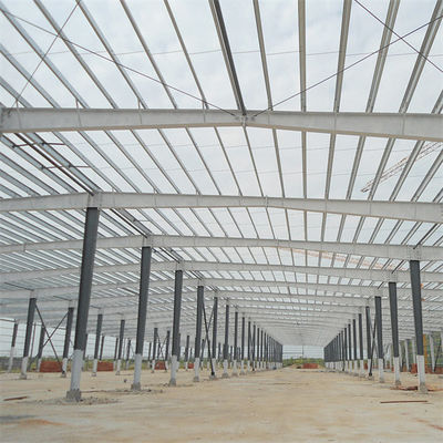 Z Sección Taller de estructura de acero de purlin con tratamiento de superficie galvanizado