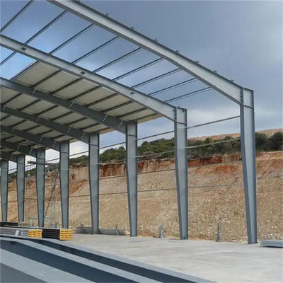Construcción de estructuras de acero personalizadas de aislamiento opcional para almacenes