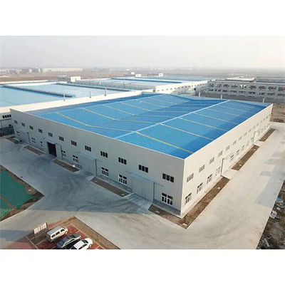 Construcción de estructuras de acero personalizadas de aislamiento opcional para almacenes