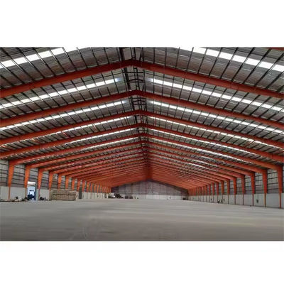 Columna de acero de sección H laminada en caliente / soldada para materiales de construcción de almacenes de metal