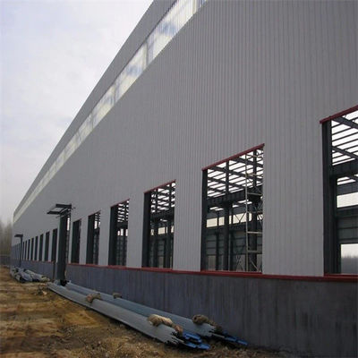 Taller de construcción de estructuras de acero con aislamiento y ventana de aleación de aluminio