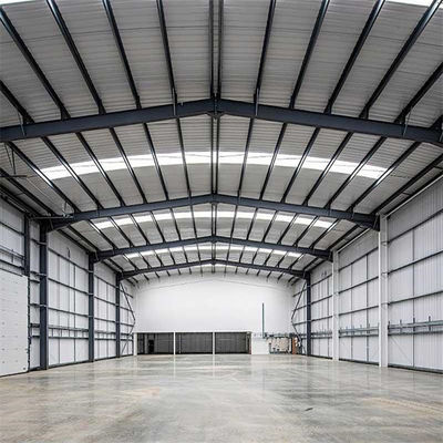 Q355B/Q235B Almacén de estructura de acero con estructura de portal de alto rendimiento