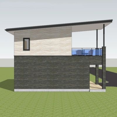 Villa de estructura de acero ligero con aislamiento térmico alto para un diseño seguro y fuerte