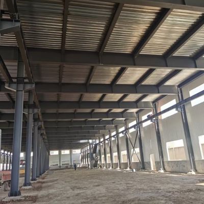 Taller de estructuras prefabricadas de acero rápidamente ensambladas para uso industrial