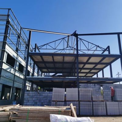 Taller de estructuras prefabricadas de acero rápidamente ensambladas para uso industrial