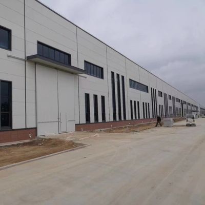Almacén de estructuras prefabricadas de acero con construcción de uso a largo plazo