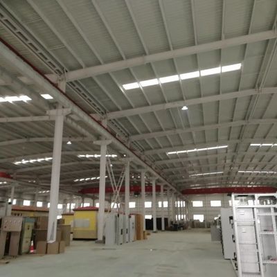 Almacén de estructuras prefabricadas de acero con construcción de uso a largo plazo