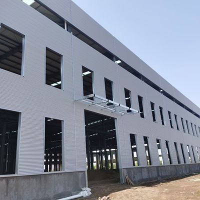 Almacén de estructura de acero de portal personalizado para diferentes aplicaciones