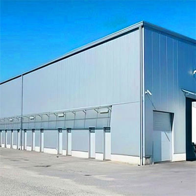Taller de estructuras de acero galvanizado con z-sección de purlin y UPVC Downpipe