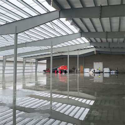 Taller de estructuras de acero galvanizado con z-sección de purlin y UPVC Downpipe