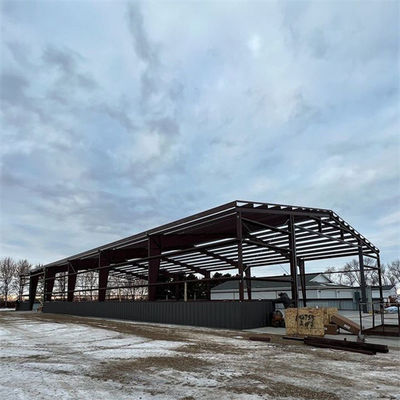Q355/ Q235 Construcción de talleres de acero diseñados con estructura de portal