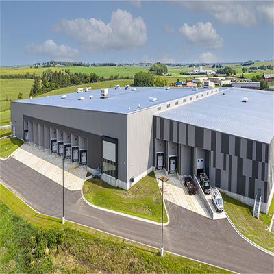 Sección C Taller de construcción de acero y metal para la construcción a gran escala