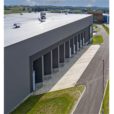 Sección C Taller de construcción de acero y metal para la construcción a gran escala