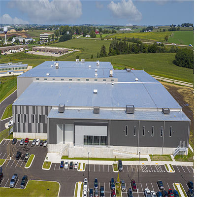 Sección C Taller de construcción de acero y metal para la construcción a gran escala