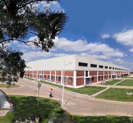 Q355/ Q235 Taller de estructuras de acero con servicio de procesamiento de desenrollamiento