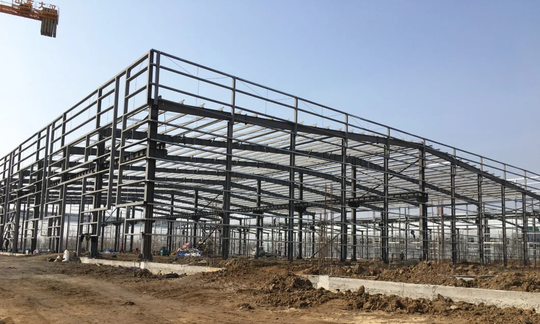 Edificios de acero del taller del fertilizante de Warehouse de la estructura de acero 0